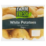 2kg Standard White Potatoes 2kg Bag